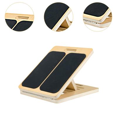 Planche Inclinée Étireur de Mollets Pliable Planche Inclinée pour Planche Sport Entraînement Inclineur de Pied Cale Étirement Entraînement Squat