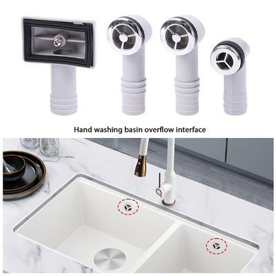 Troppopieno Lavabo Testina Troppopieno Raccordo Tubo Acqua di Scarico