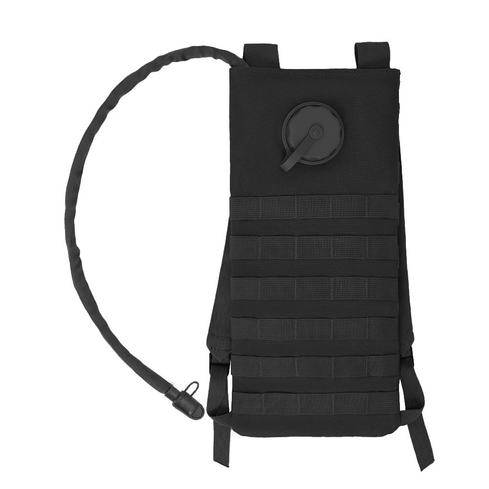 3L Tactical Water Bag TPU Water Storage Bladder Hiking Running MOLLE Hydration Carrier Backpack with Water Bladder чёрный