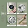 Korean Style 316 Stainless Steel Thermos with Smart Temperature Display – Unisex, Cute & Simple Design