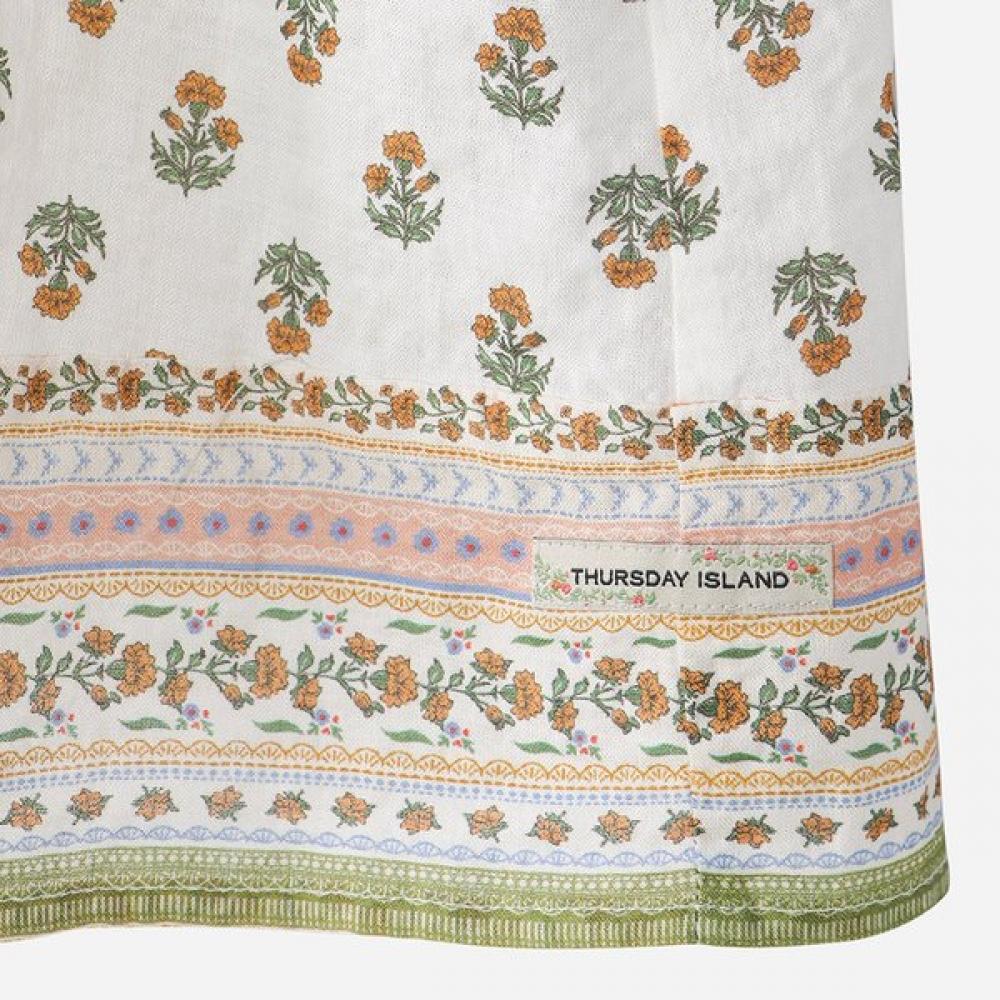 ThurSday ISland Women S Ethnic Border Mix blouSe T264mbl245w