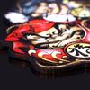 MDLUFY Daruma Car Hanging Daruma Necklace Car Car Car Mirror Entryway Ornament Pendant, Ornament, Pendant, Charm, Ornament, Bodhidharma, Decoration,