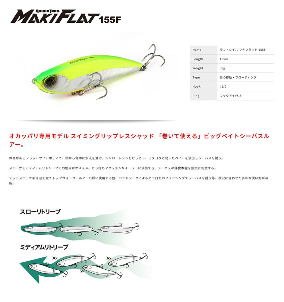 Duo Rough Trail Maki Flat 155F ASA0707 UV Silver Shad
