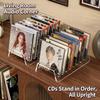 2PCS 6 8 Grid Acrylic CD Display Organizer Shelf for Music Album Storage Bedroom Office