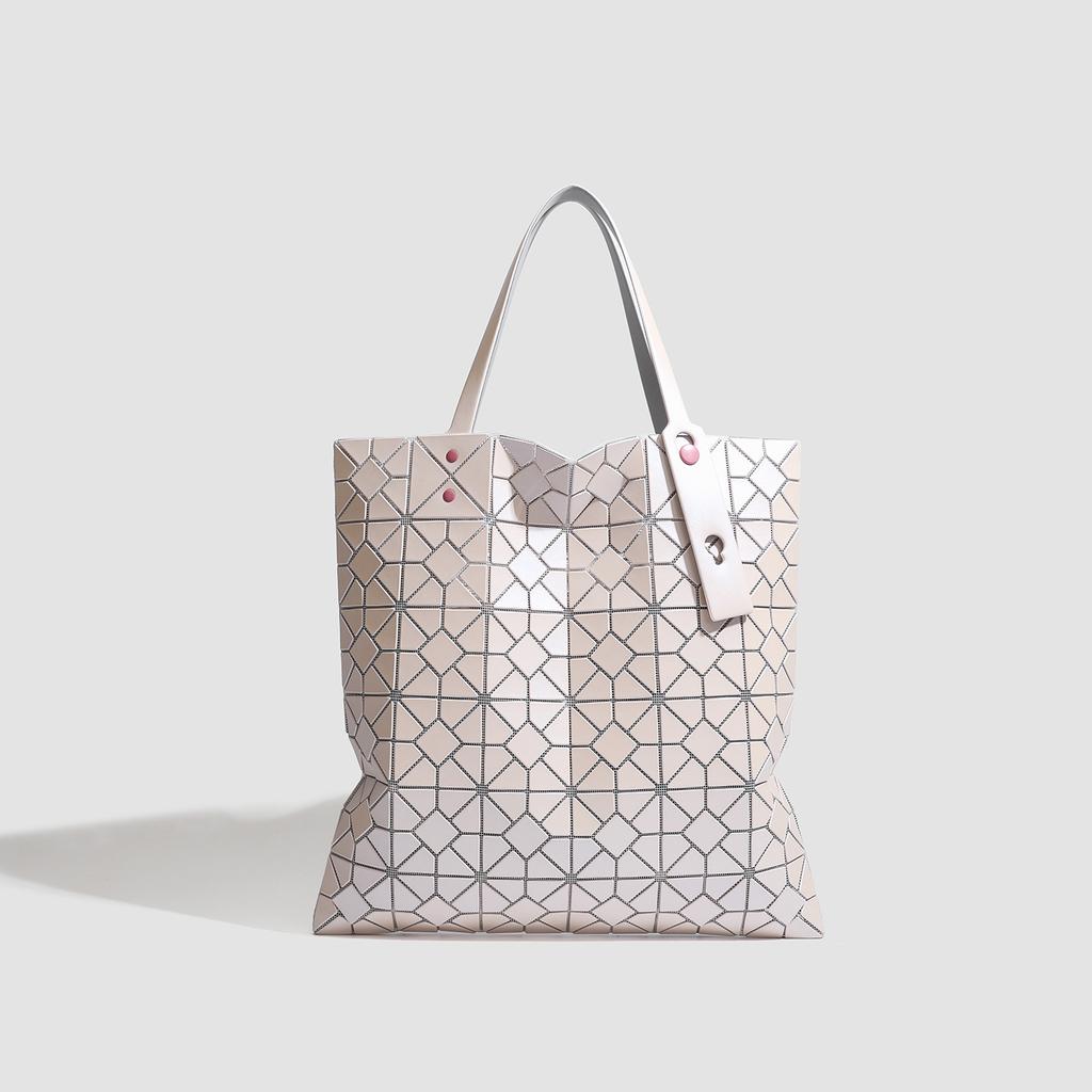 Geometric Diamond-shaped Single shoulder Large capacity Trendy Shoulder Tote Bag