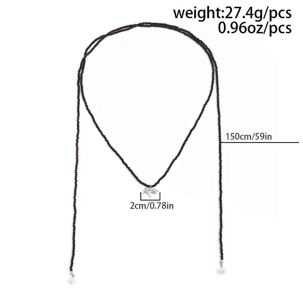 Vintage Long Beaded Necklace – Personalized Multi-Layer Layering Design, Women’s Small-Niche Light Luxury Jewelry, Daily To Evening Versatile