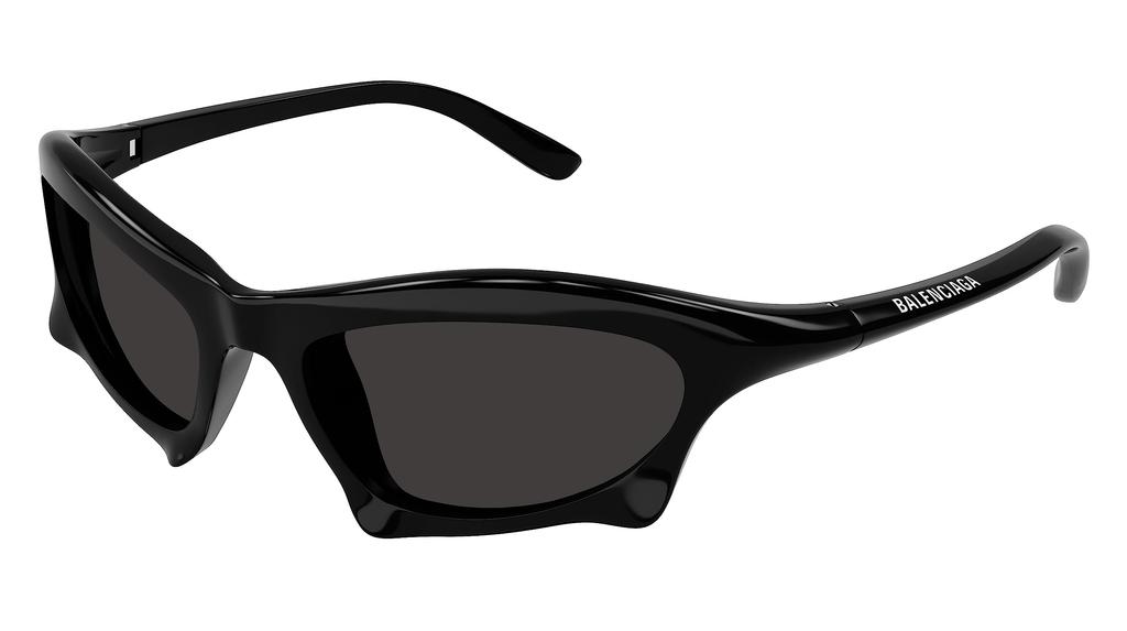 BALENCIAGA Sunglasses BB0229S 001 Size 59 Extreme Made In Italy Activewear Men's