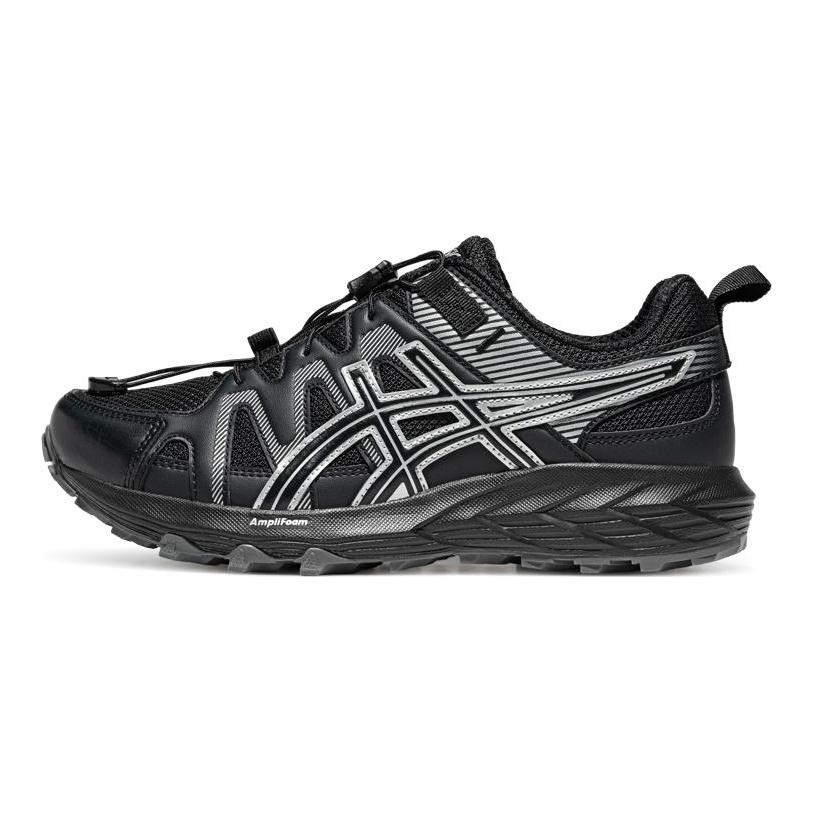 ASICS Gel Sonoma FE Rebound Low top Rubber AMPLIFOAM AHAR+ Training Running Shoes Women's Black Silver Sneakers 1012B787-001