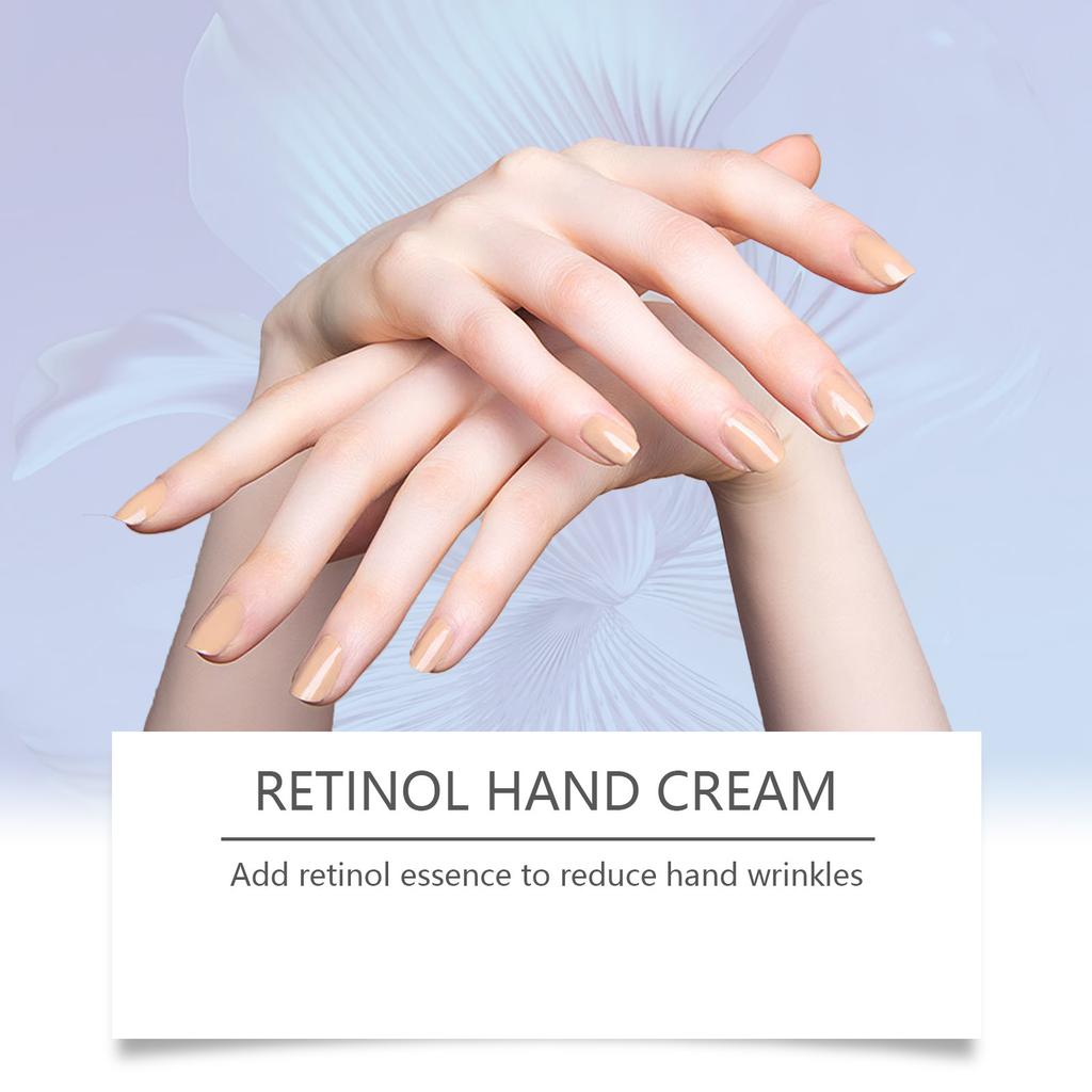 50g Retinol Feuchtigkeitsspendende Handcreme Sheabutter Feuchtigkeitspflege für feine Linien an den Händen Verbesserung von Trockenheit Nährstoffversorgung