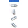 Motore Geared JGA25-370 Motore DC 6V 12V motore elettrico con ingranaggi alta coppia 12/27/58//282/625/1364rpm