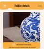 Antique Style Blue and White Porcelain Vase for Home Decoration