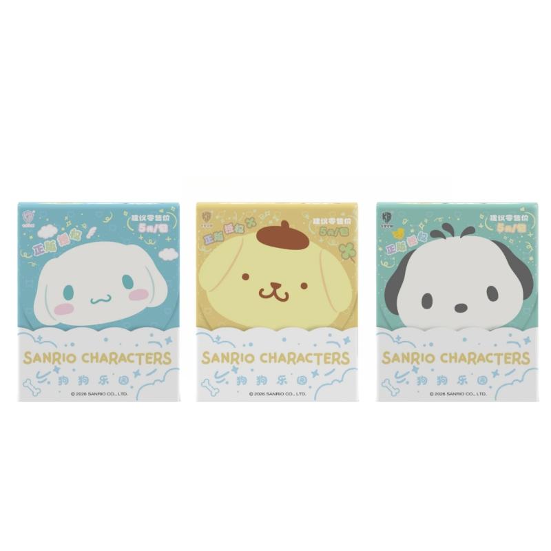 New Sanrio Family Series Card Official Genuine Anime Peripheral Products Children s Toy Card Holiday Gift Box