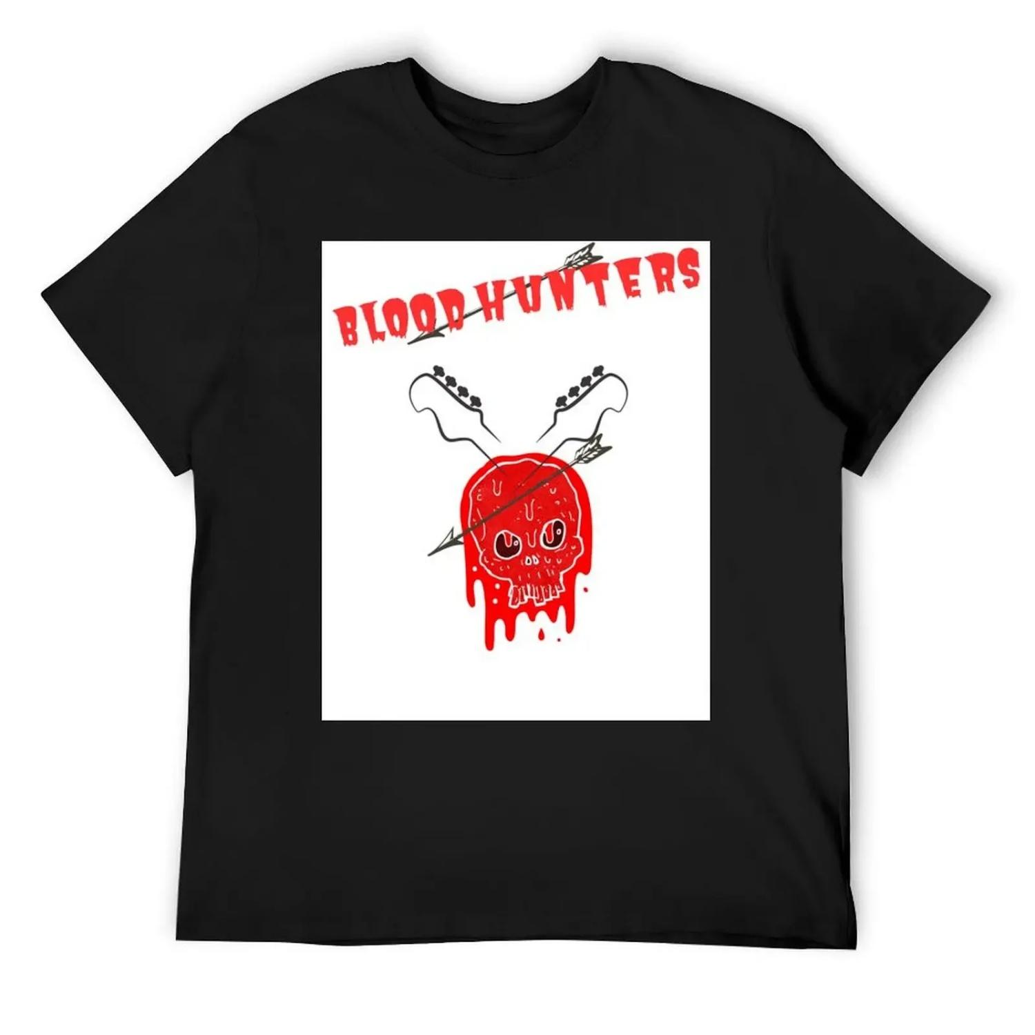 

Bloodhunters 2023 T-Shirt vintage graphic tee street wear anime man clothes mens t shirts casual stylish XXXXXL чорний