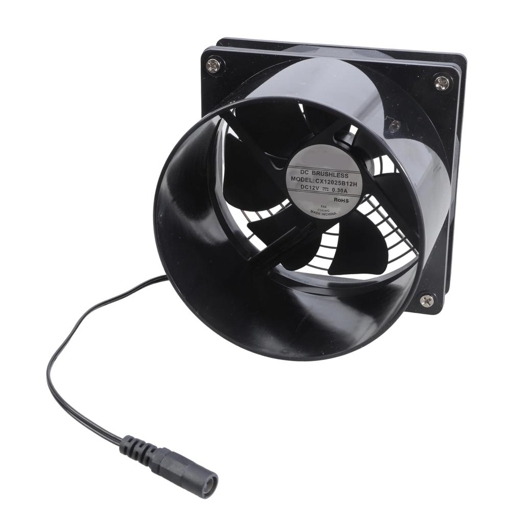 Außenlüfter Solarpanel Abluftventilator 12V Energiesparende Kühlung für Boote Dachböden Gewächshäuser Hergestellt aus Premium-ABS