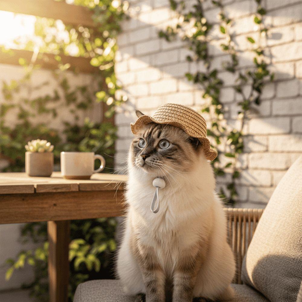 Adjustable Pet Straw Hat Breathable Pet Sunshade Hat Fashion Dog Fisherman Hat Photography Props