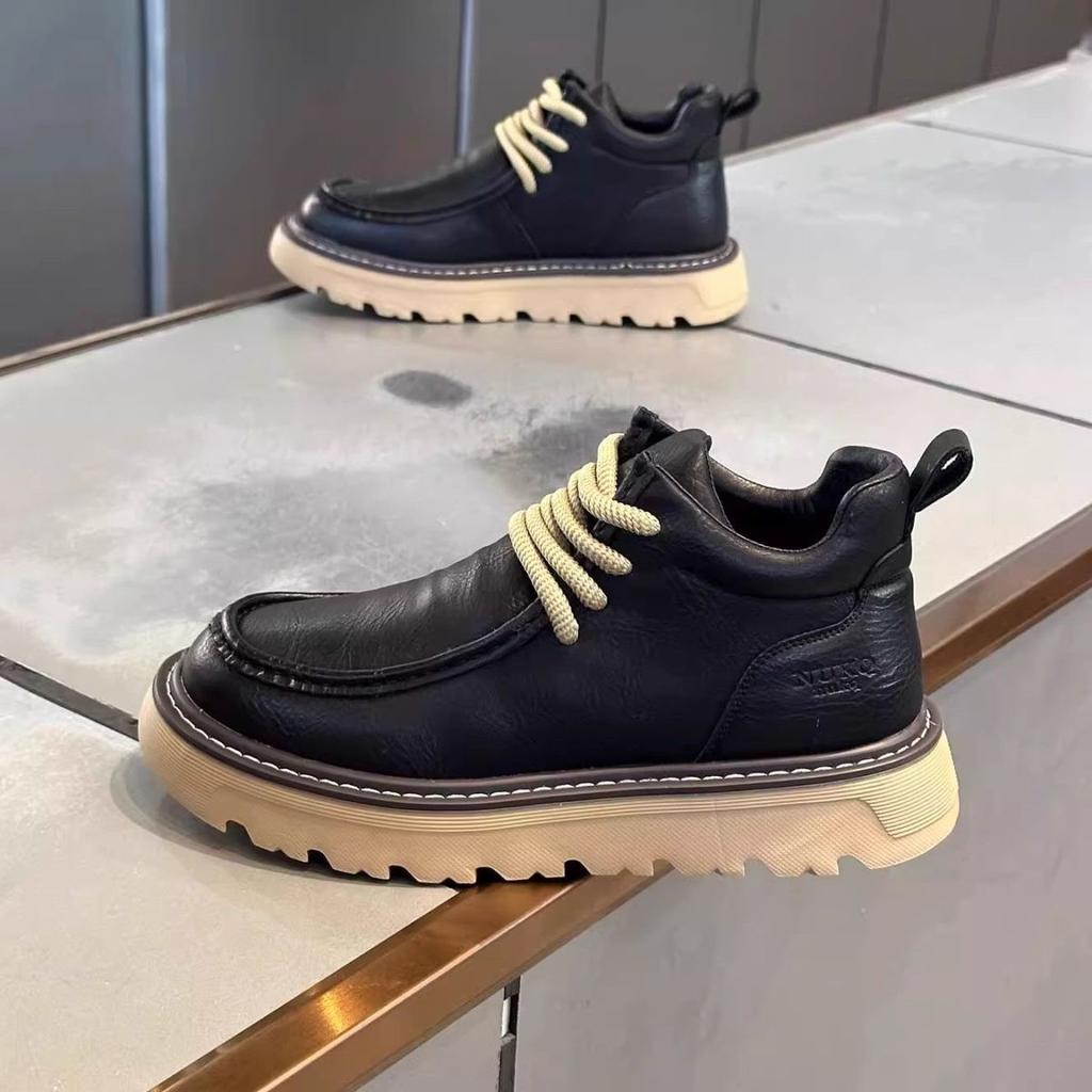 Fashion Men Casual Shoes Platform Non-slip Walking Sneakers Lightweight Male Running Shoes Breathable Sport Shoes Men Snow Boots