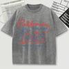 Holiday O'Neill Surf Supply Usa Washed T Shirt Men Summer Tops Trendy Loose Short Sleeve Unisex Soft Cotton Streetwear