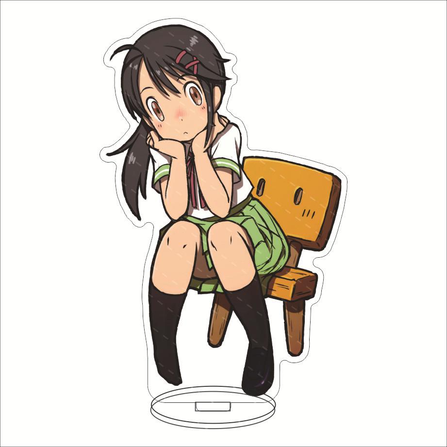 Anime Suzumeno Tojimari Suzume Movie Acrylic Stand Model Plate Decoration Desk Figure Display Girl Gift Artist Products Standee