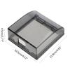Type 86 Heightened Waterproof Splashproof Box Bathroom Accessories Electrical Wall Socket Switch for Protection Cover