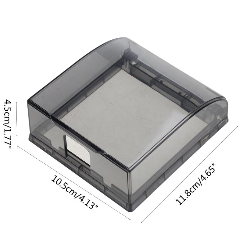 Type 86 Heightened Waterproof Splashproof Box Bathroom Accessories Electrical Wall Socket Switch for Protection Cover