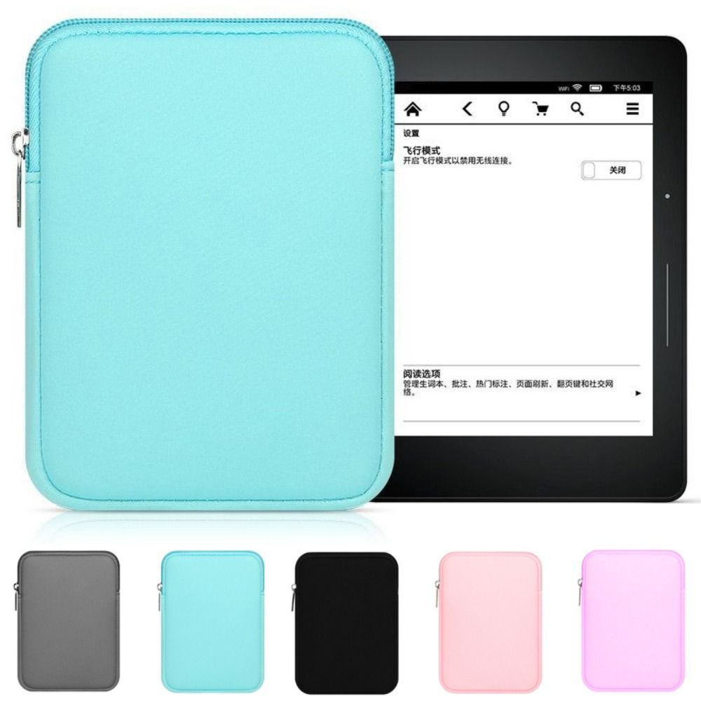 Colorful E-Reader Sleeve Protective Pouch for Kindle Paperwhite/Kobo/Boox/Surface/Xiaomi Business