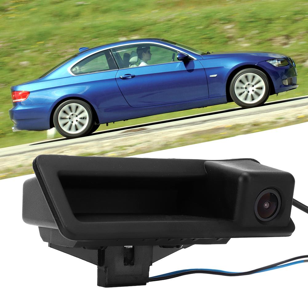DC12V IP66 Mini Car Trunk Handle Rear View 170 Degrees Reversing Camera Fit for 3 Series E90 E91 E92 E93