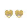 Luxenter Earrings with Brilliant Zirconia 18k Gold Finish - Kripo