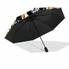 1pc Skull Mushroom Forest Fashionable Automatic Opening/Closing Folding Umbrella with 8 Bones, Windproof Portable, Daily Use127