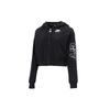 Lässige Sportliche Kurze Strickjacke mit Kapuze Damen Oberbekleidung Schwarz DM6064-010