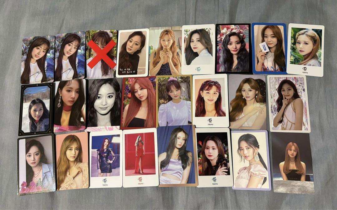 

[USED] TWICE Tzuyu trading cards