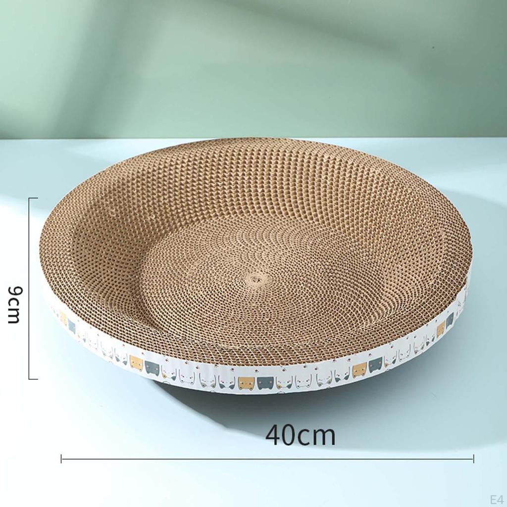Bowl Cat Scratcher Plate for Claw Maintenance And Play