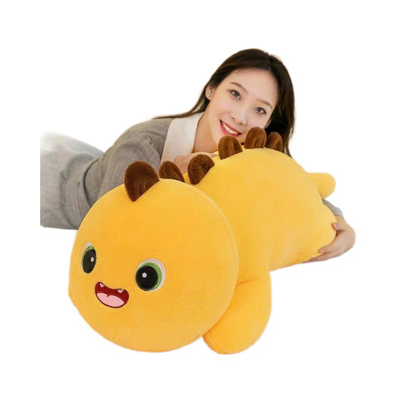 Super Soft Dinosaur Dragon Plush Pillow - Cute Backrest & Birthday Gift