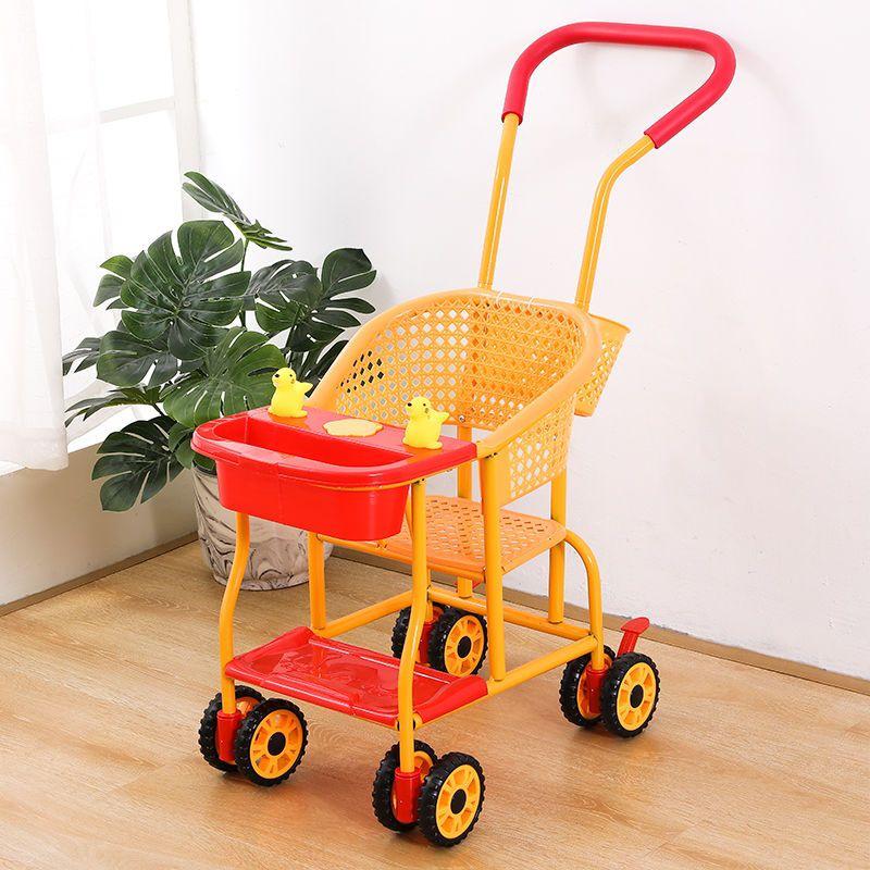 Lightweight Rattan Baby Stroller - Summer