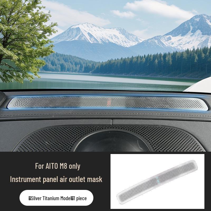 AITO M8 Center Console Dashboard Air Vent Protection & Dustproof Trim Cover