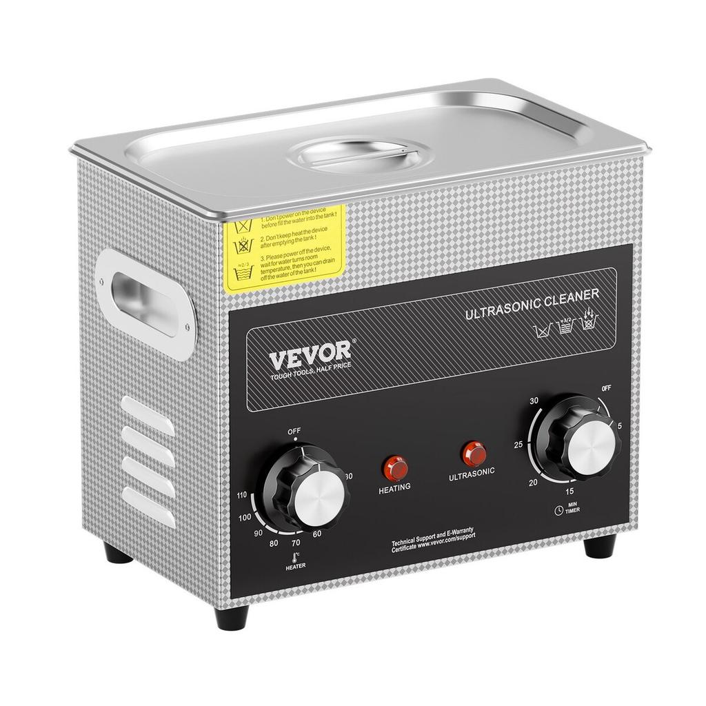 3L Ultrasonic Cleaner with Heater Timer & Basket Digital Sonic Machine