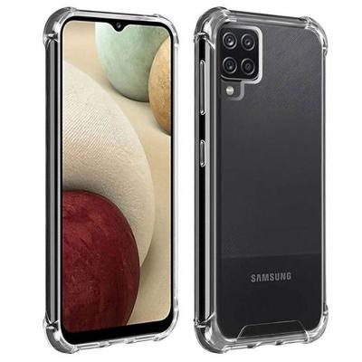 Stoßfeste transparente Silikonhülle für Samsung A12