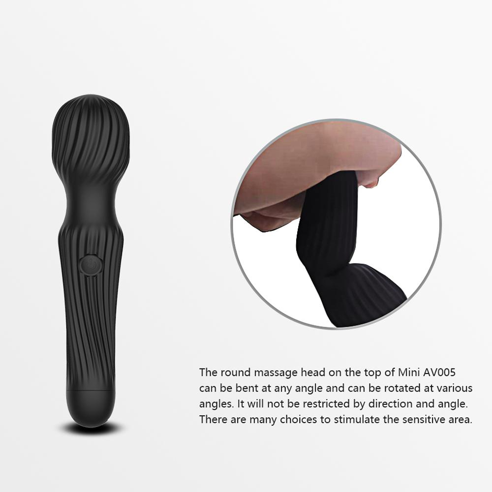 10 rychlostních výkonných velkých vibrátorů pro ženy Kouzelná hůlka Masážní tělo Sexuální hračka pro ženy klitoris stimulující ženské sexuální produkty