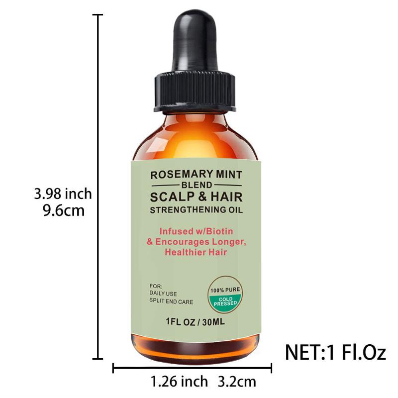 Hair Oil Serum Deeply Nourishes and Rejuvenates Damaged Hair - Instantly Hydrating for A Healthy-looking Shine