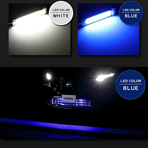 YOURS. T33 X-Trail Exclusive LED Illumination in the Bumper [Color: Blue] Exclusive Design Easy Installation X-TRAIL Nissan Custom Parts Accessories D