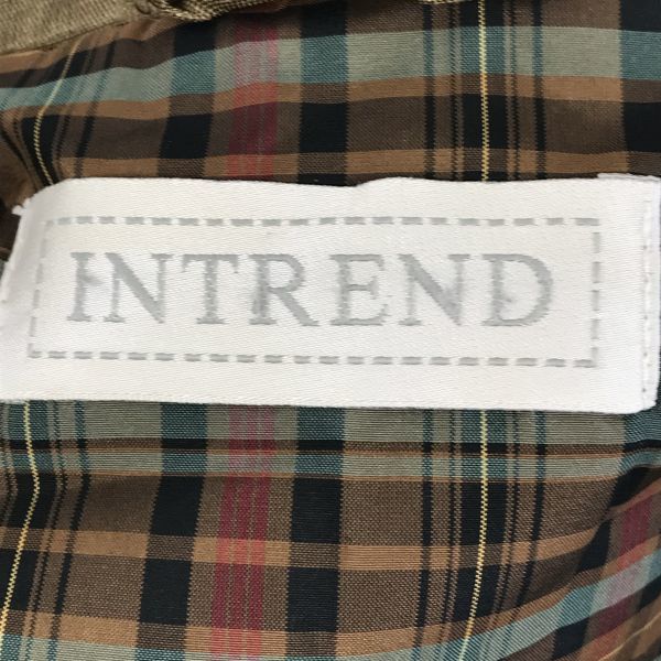 INTREND Max Mara Padded Coat Outerwear 40 Women L Brown(USED)