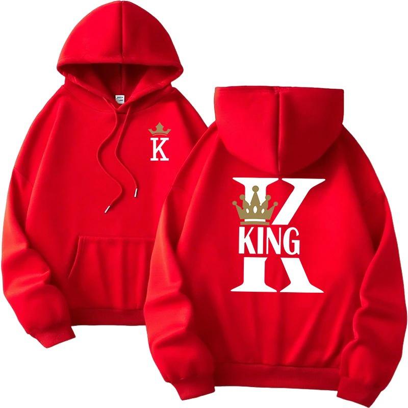 Men's Cross-Border Fashion Print Fleece Hoodie - Autumn Winter Warm Casual Jacket