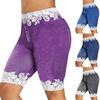 Women Basic Slip Bike Shorts Compression Workout Leggings Yoga Shorts Capris