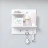 Room Decor Hole Board Wall Shelf Hooks Desk Organizer Make Up Organizers Room Storage Rack Home Accessories Punch-free Holes