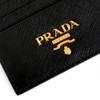 Prada 1mc025 Qwa F0002 Saffiano Logo Card Holder