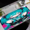 Hatsune Miku Theme Mouse Pad, Non Slip Rubber Base, Multifunctional Office & Home Decor, Perfect for Workspace Personalization.