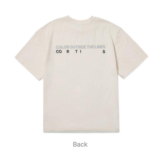 Pre-order CORTIS The 1st EP COLOR OUTSIDE THE LINES S/S Layered T-shirt
