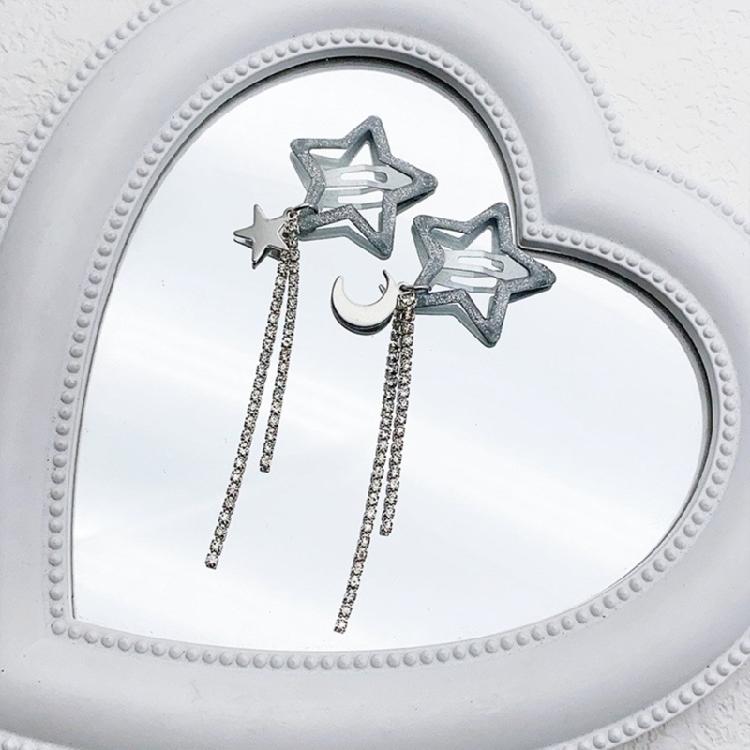 Alloy Hair Clip Hollow Star Shaped Hairpin Cute Hair Clip Hair Accessories