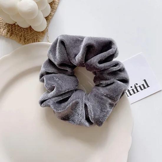 Classic All-match Velvet Scrunchies Women Girls Elastic Hair Rubber Bands Accessories Tie Hair Ring Rope Lady Headdress Headwear