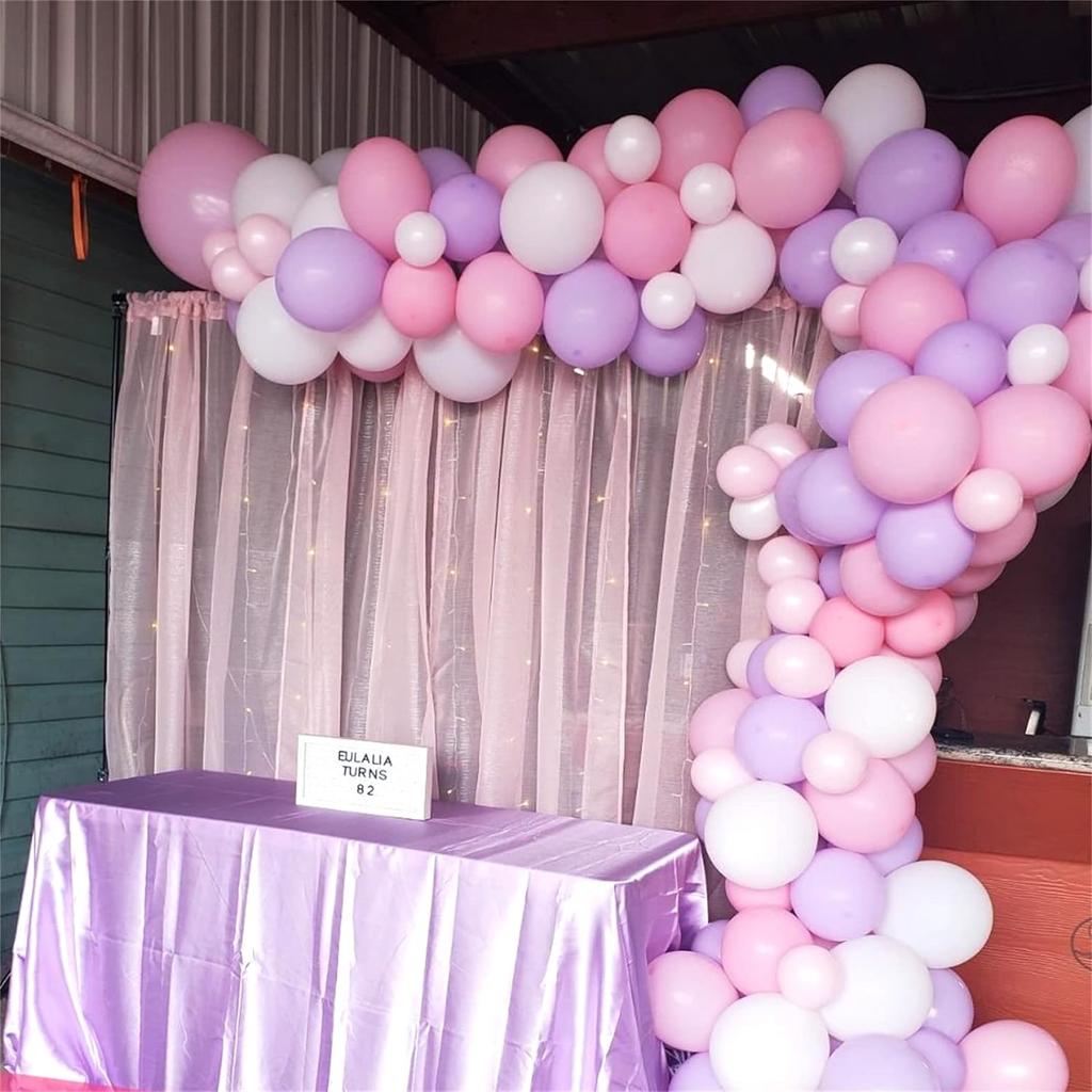 172PCS multi-color latex balloon set suitable for birthday parties, weddings, Valentine's Day party decoration