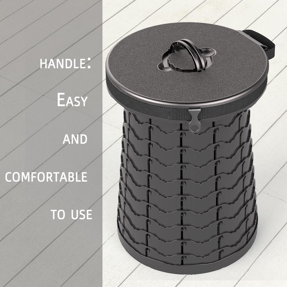 Portable Folding Emergency Toilet Commode for Car